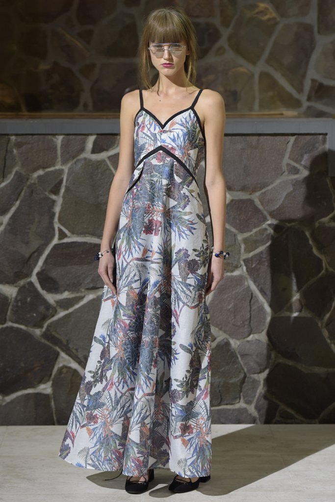 2016春夏 日本 东京 女装 酒会礼服裙 裙子 服装 走秀