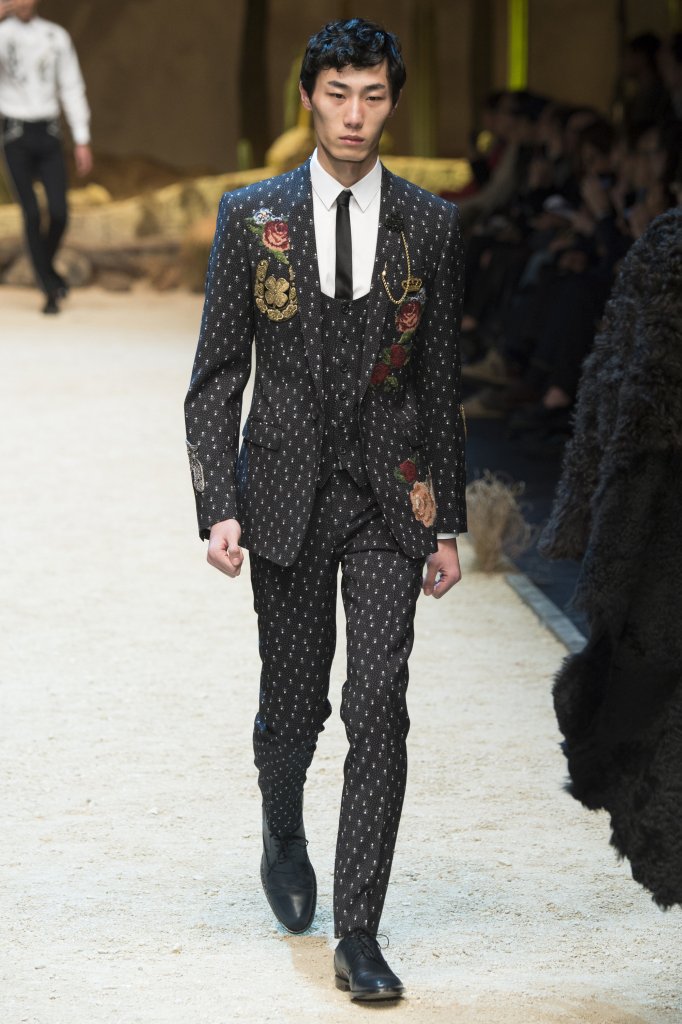 杜嘉班纳 dolce gabbana 2016/17秋冬男装发布秀 milan fall 2016