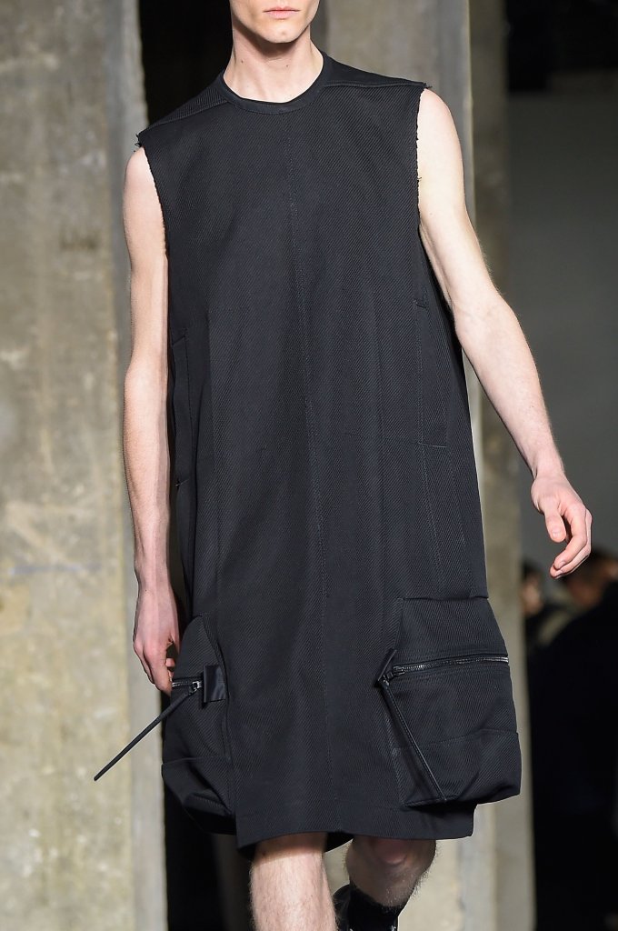 瑞克·欧文斯 rick owens 2016/17秋冬男装发布秀(细节) - paris fall