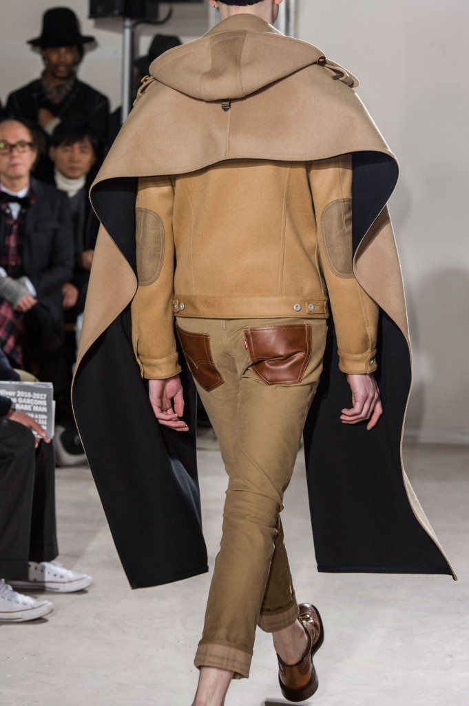 2016/17秋冬 渡边淳弥 日本 东京 男装 秀场细节