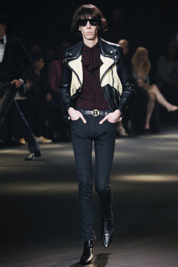 2016早秋 圣罗兰 法国 巴黎 男装 走秀