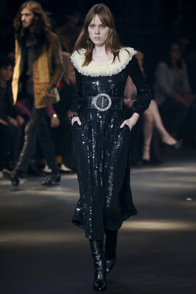 2016早秋 圣罗兰 法国 巴黎 女装 走秀