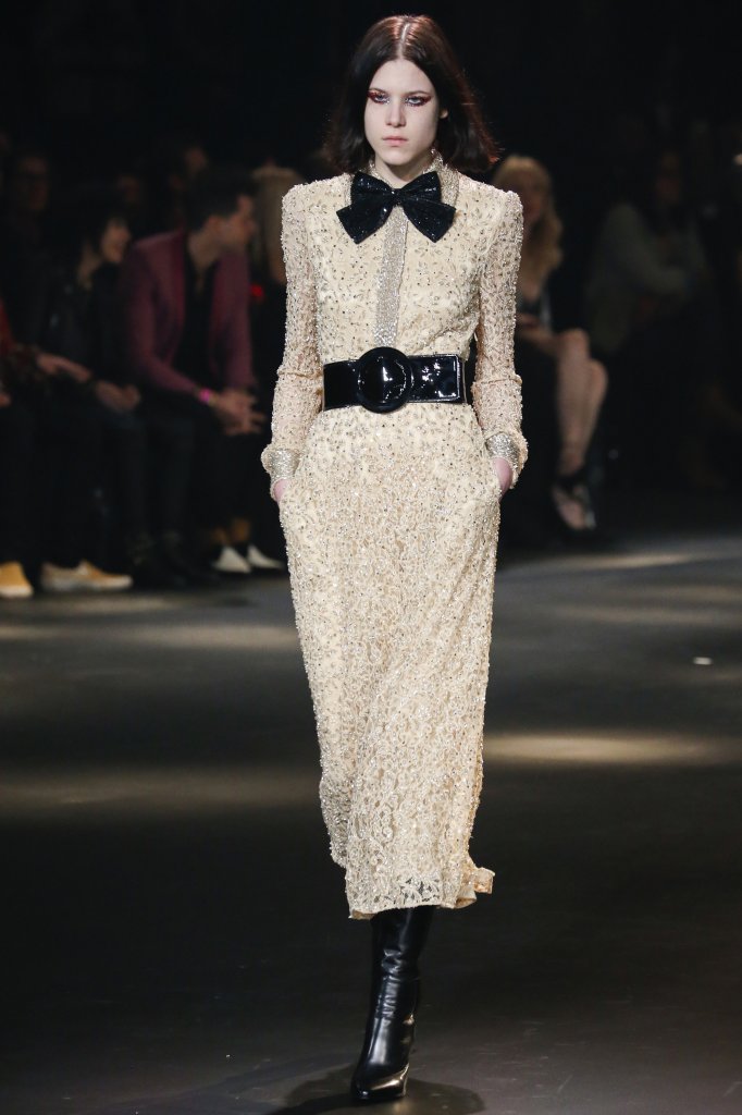 2016早秋 圣罗兰 法国 巴黎 女装 走秀