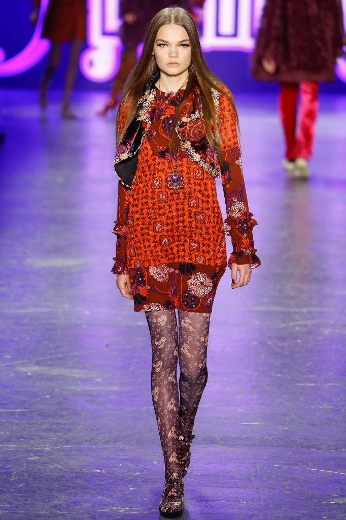 安娜苏 Anna Sui 2016/17秋冬高级成衣发布秀 - New York Fall 2016