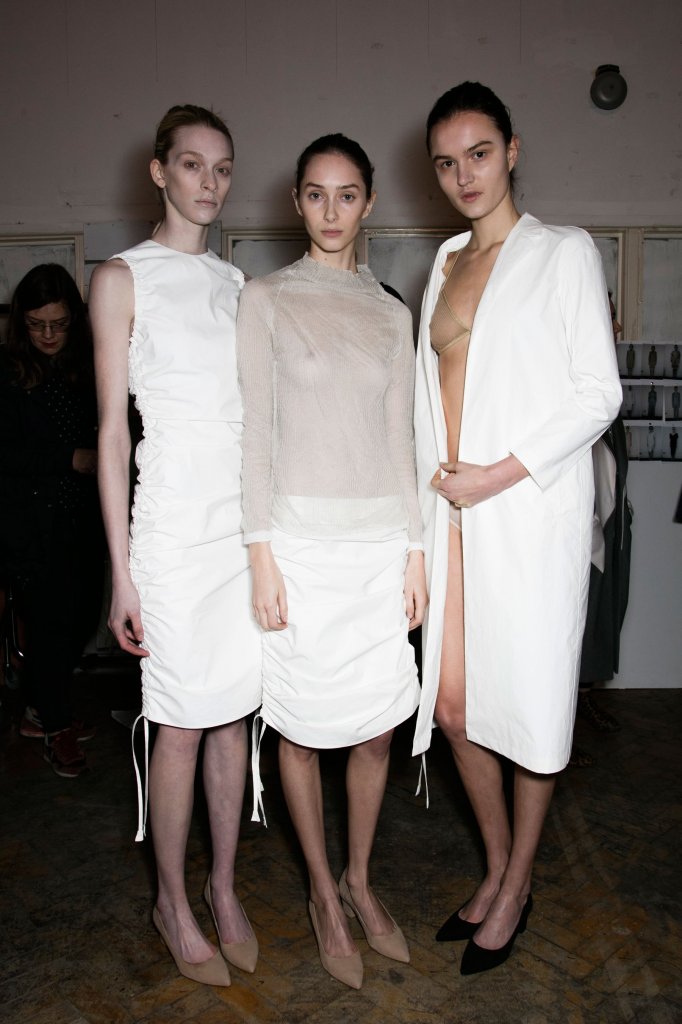 芭芭拉&middot;卡萨索拉 Barbara Casasola 2016/17秋冬高级成衣发布秀(后台) - London Fall 2016