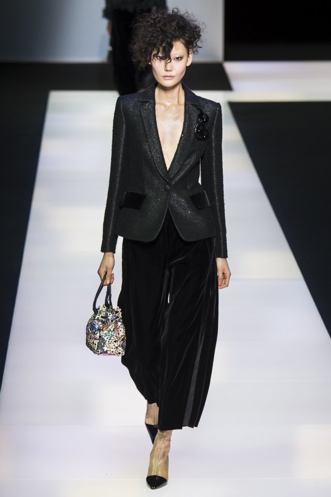 2016/17秋冬 乔治·阿玛尼 意大利 米兰 女装 走秀