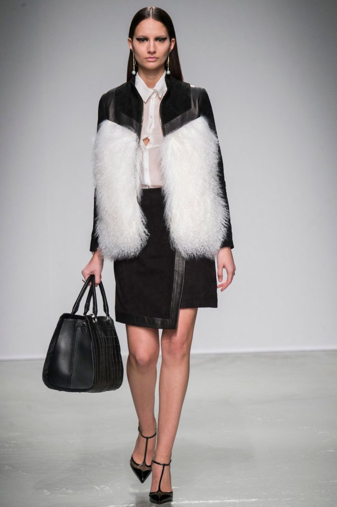 理性优雅的黑白搭配 - 黑白black and white - 天天时装 daily