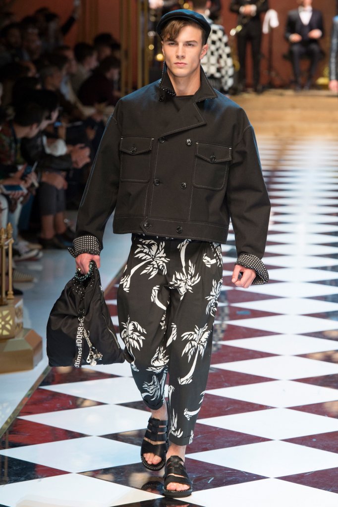 杜嘉班纳 dolce & gabbana 2017春夏男装发布秀 - milan spring 2017
