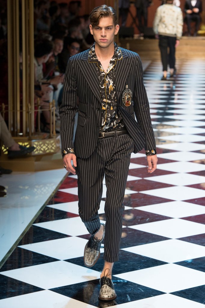 杜嘉班纳 dolce & gabbana 2017春夏男装发布秀 - milan spring 2017