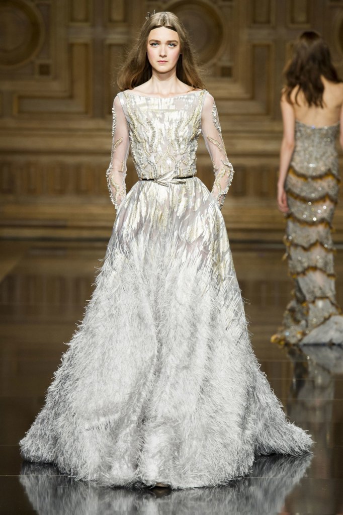 走秀(runway) 2016/17秋冬高级定制 女装晚礼服裙 evening dress 女装