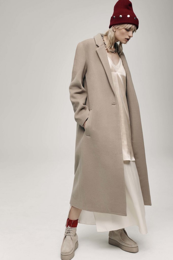 亚历山大·王t平价系列 美国 纽约 2016/17秋冬 女装毛呢大衣 wool