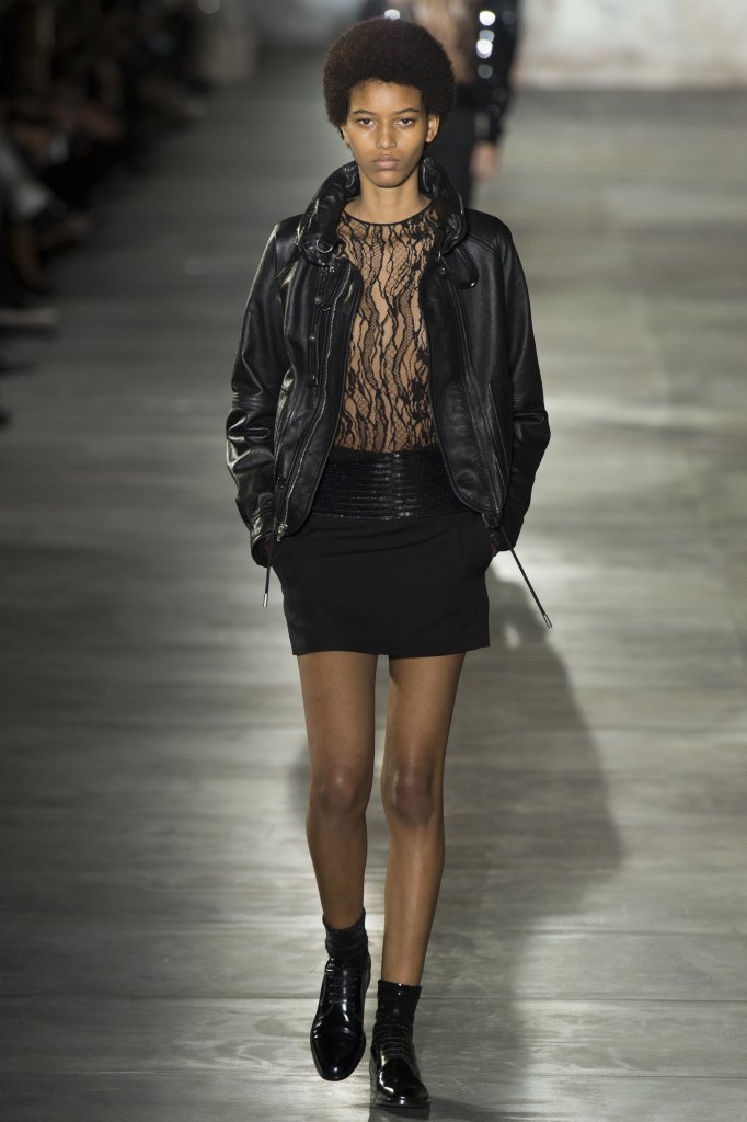 圣罗兰 yves saint laurent 2017春夏高级成衣发布秀 - paris spring