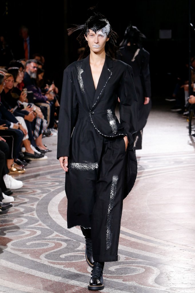 山本耀司 yohji yamamoto 2017春夏高级成衣发布秀