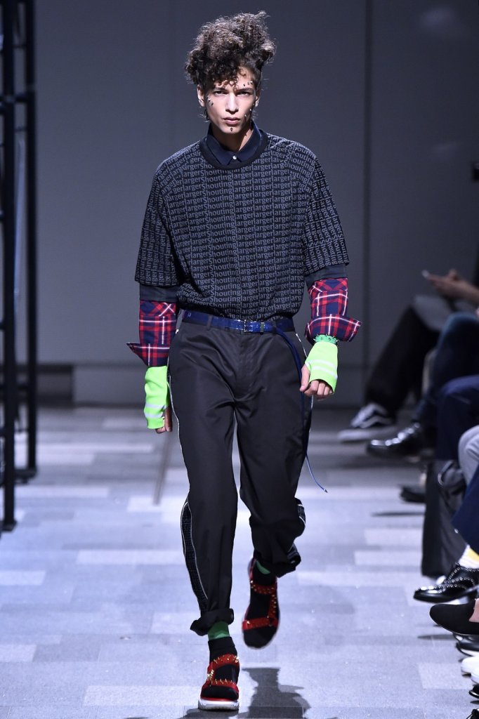日本 东京 走秀(runway) 2017春夏 男装