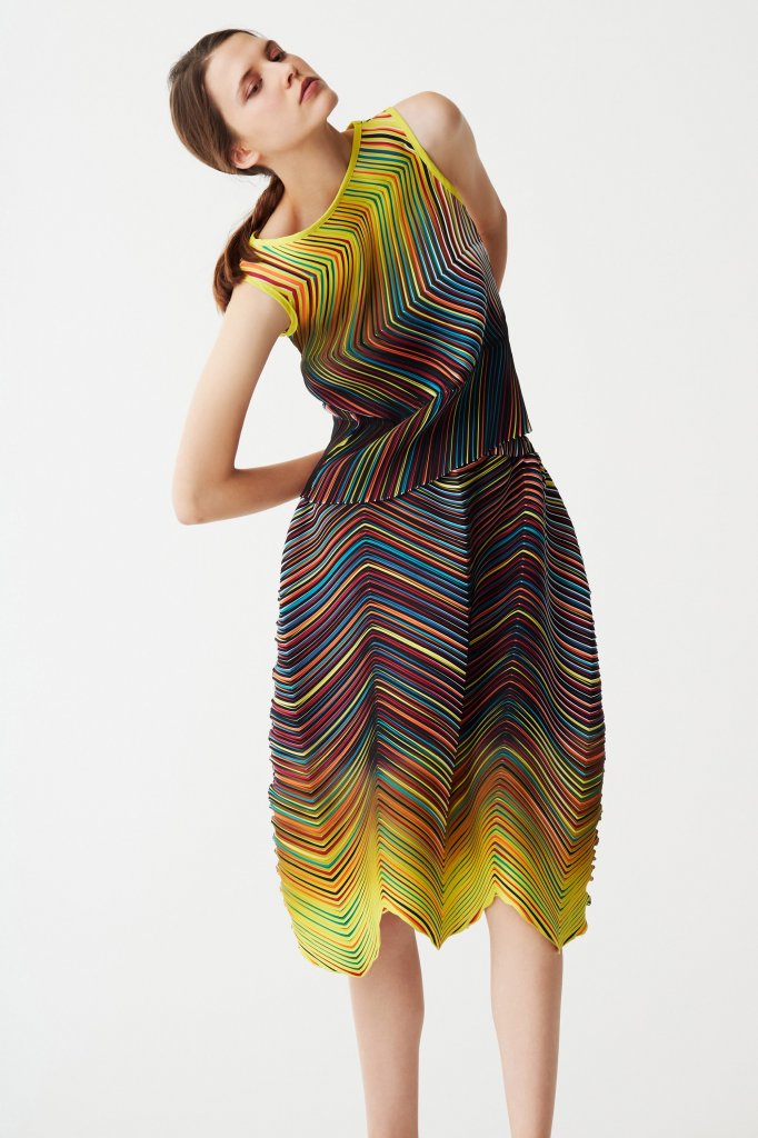 三宅一生 美国 纽约 2017早秋 女装 裙套装