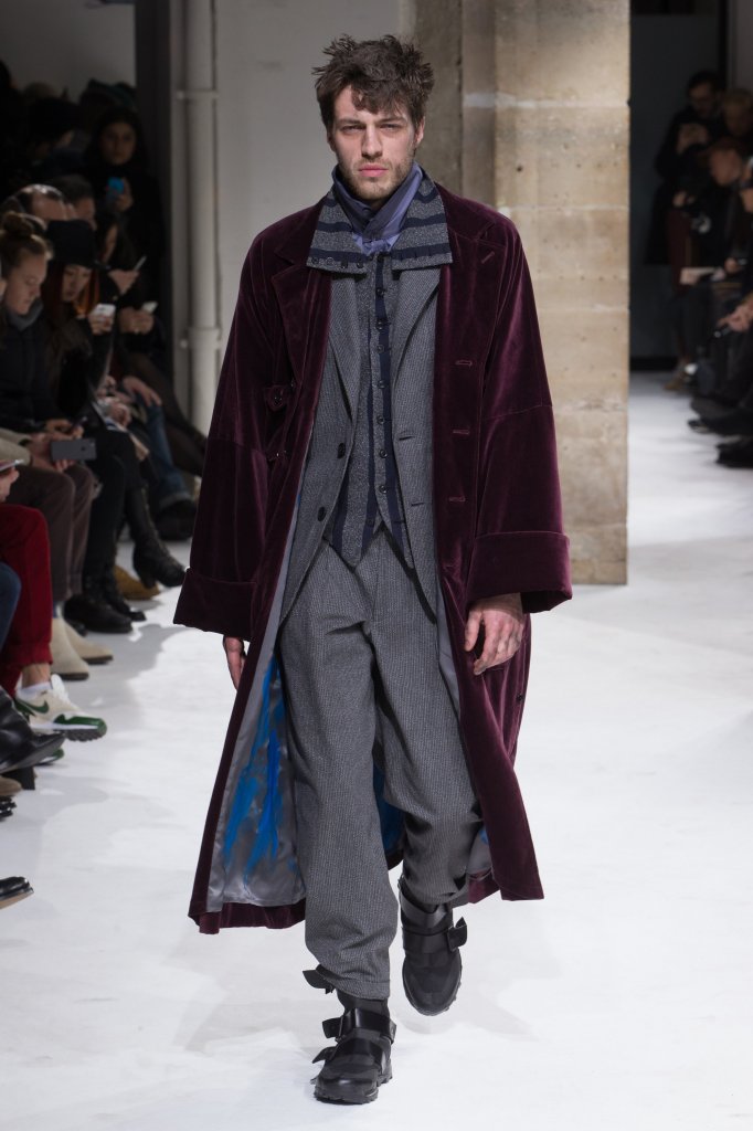 山本耀司 日本 东京 走秀(runway) 2017/18秋冬 男装