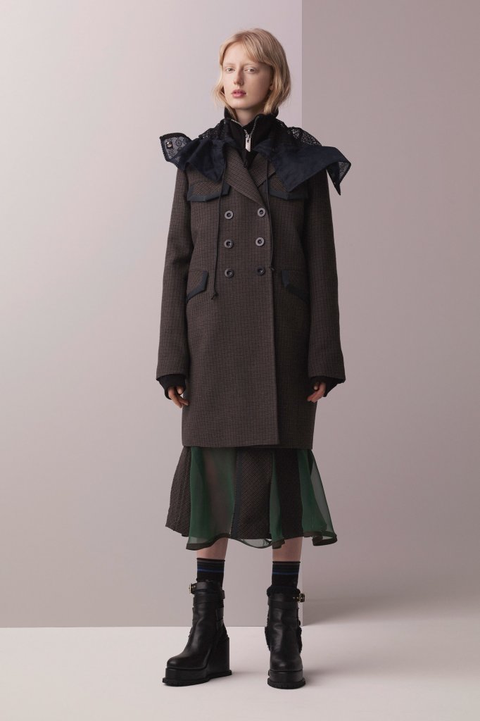 Sacai 2017早秋高级成衣Lookbook(Pre-Fall 2017)