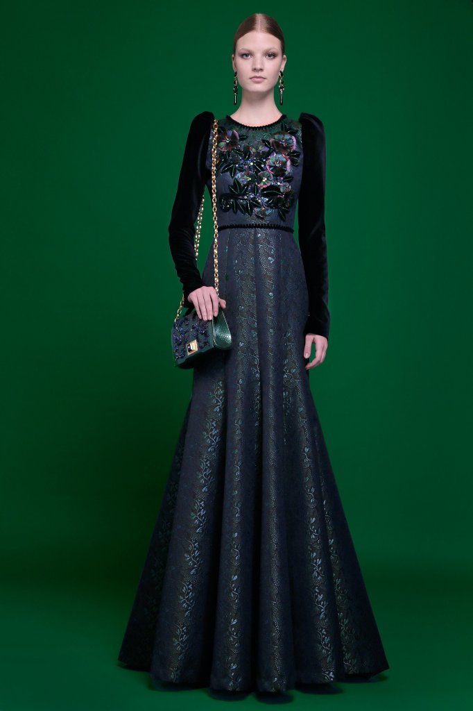 鄞昌涛 法国 巴黎 2017早秋 女装 美人鱼礼服裙