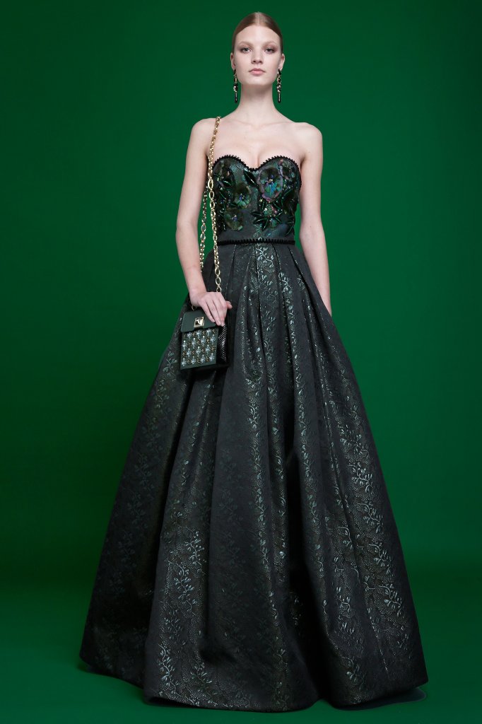 鄞昌涛 法国 巴黎 2017早秋 女装 抹胸连衣裙