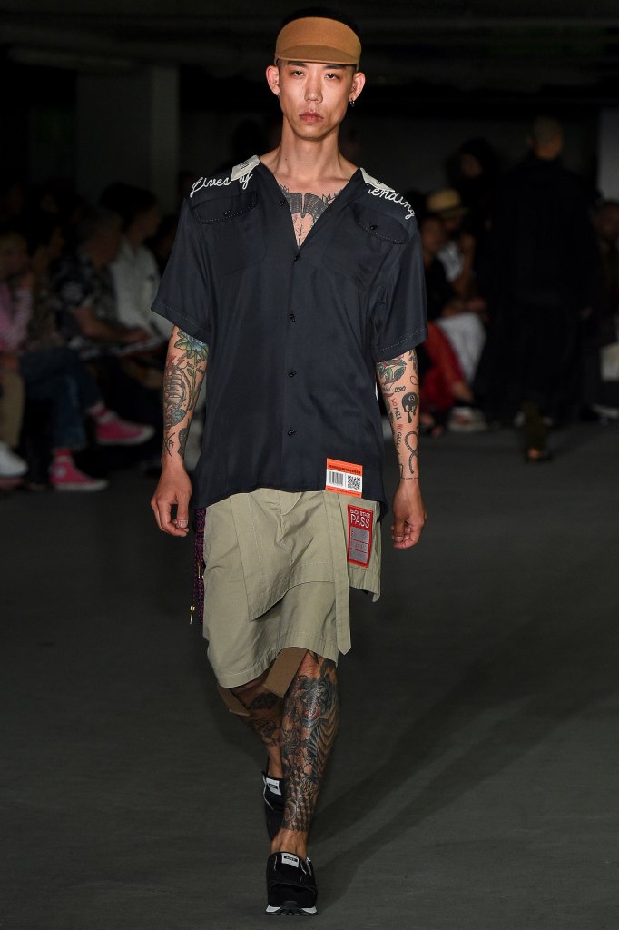 三原康裕 miharayasuhiro 2018春夏男装发布秀 - london spring 2018