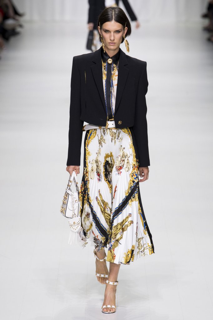 范思哲 versace 2018春夏高级成衣发布秀 - milan spring 2018