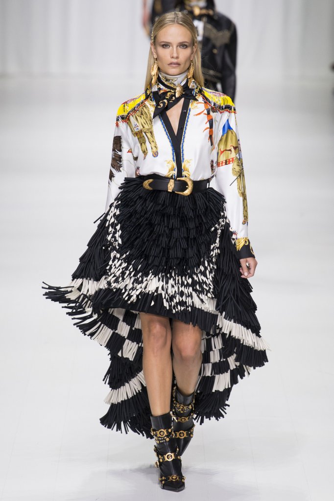 范思哲 versace 2018春夏高级成衣发布秀 - milan spring 2018