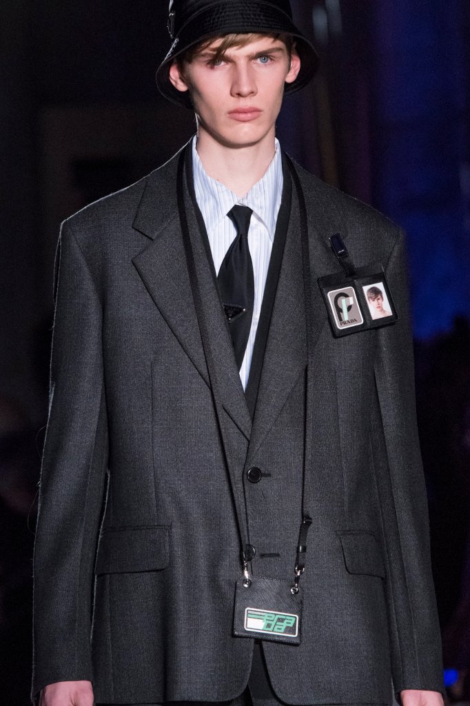 普拉达 prada 2018/19秋冬男装发布秀(细节) - milan fall 2018
