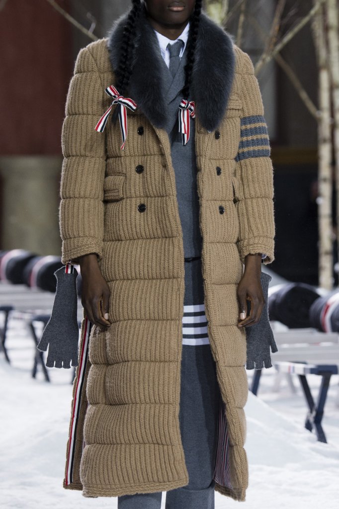 桑姆·布郎尼 thom browne 2018/19秋冬男装发布秀(细节) - paris