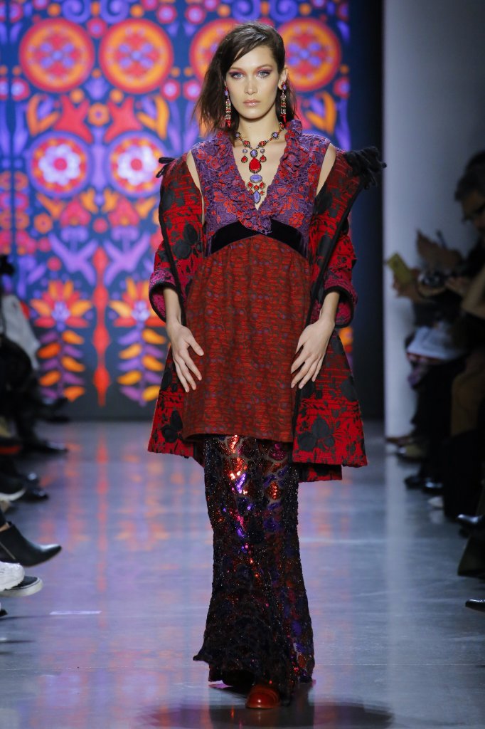 安娜苏 Anna Sui 2018/19秋冬高级成衣发布秀 - New York Fall 2018