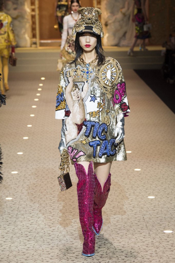 杜嘉班纳 意大利 米兰 走秀(runway) 2018/19秋冬 女装