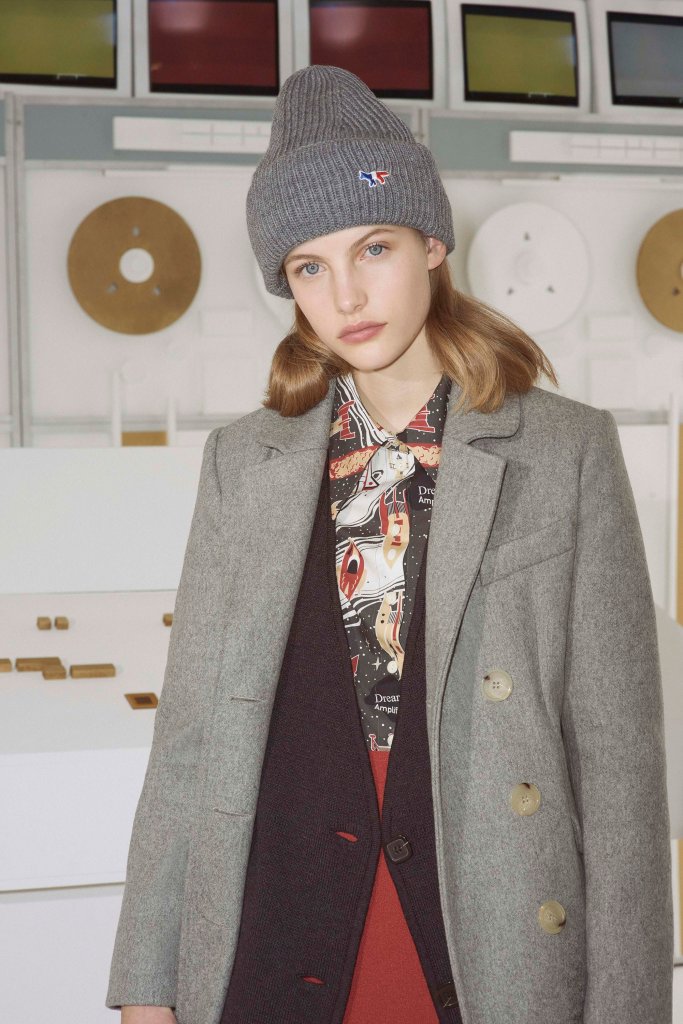 maison kitsuné 2018/19秋冬高级成衣lookbook - paris fall 2018