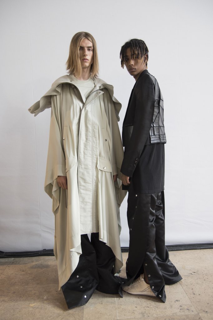 瑞克·欧文斯 rick owens 2019春夏男装发布秀(后台妆容) - paris