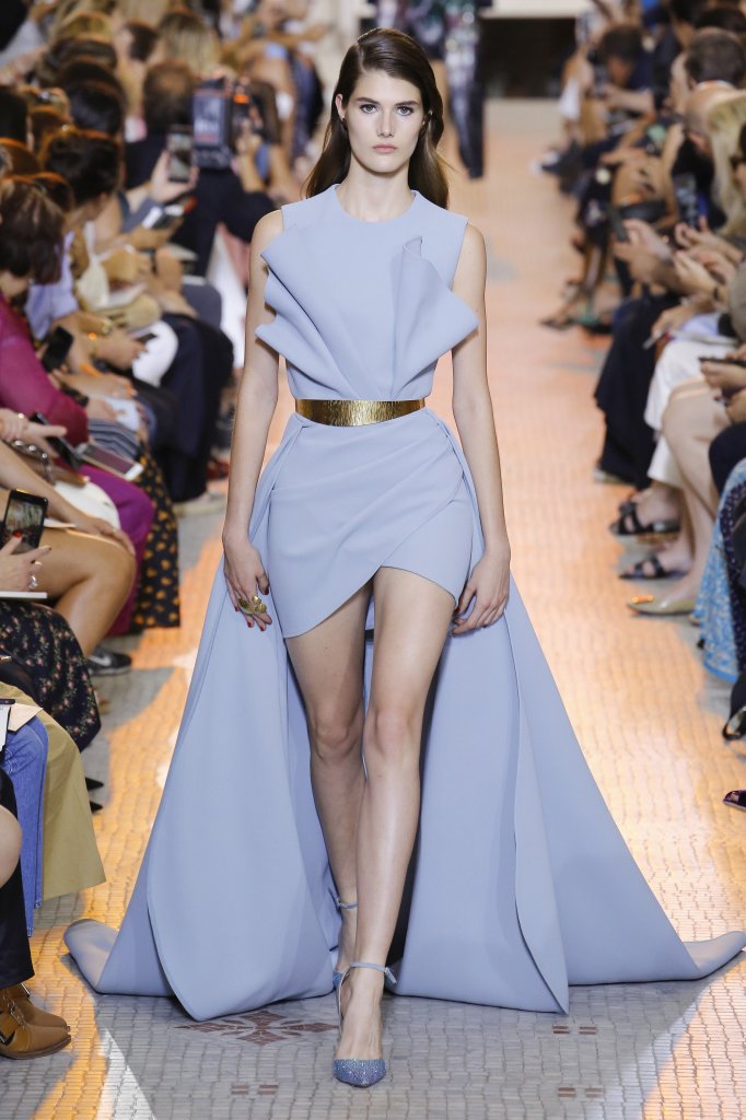 黎巴嫩 贝鲁特 走秀(runway) 2018/19秋冬高级定制 女装 鱼尾裙