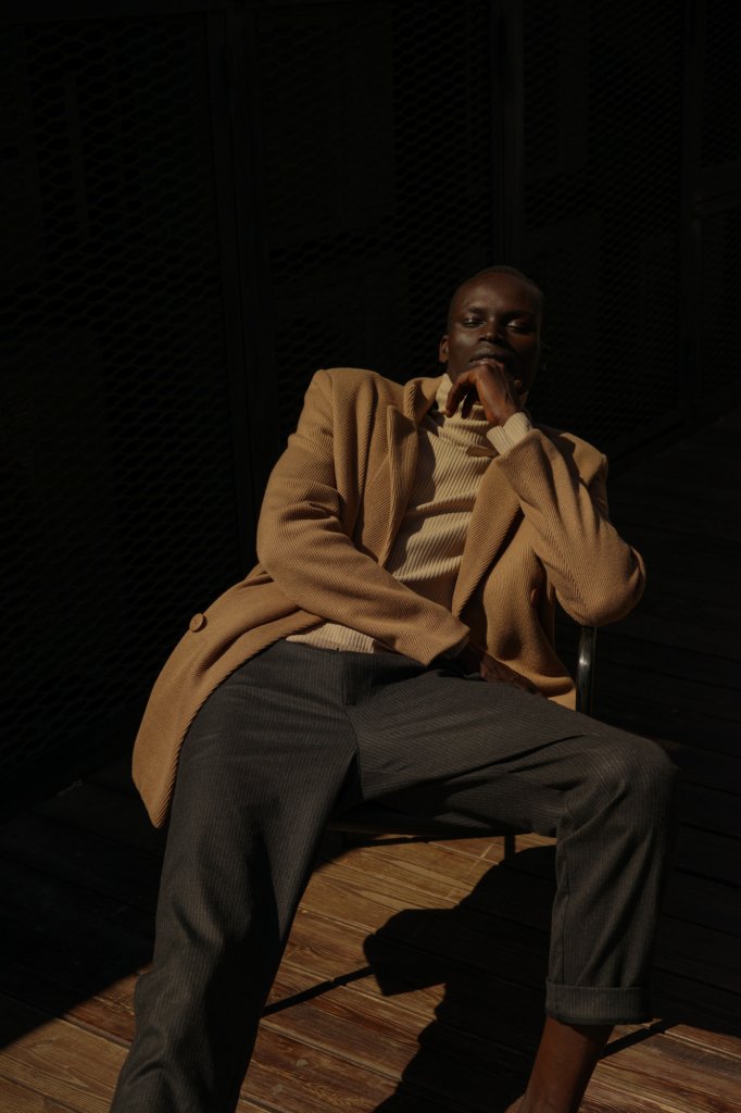 ushatáva 俄罗斯 2018/19秋冬 男装 休闲西服 高领毛衣 休闲裤