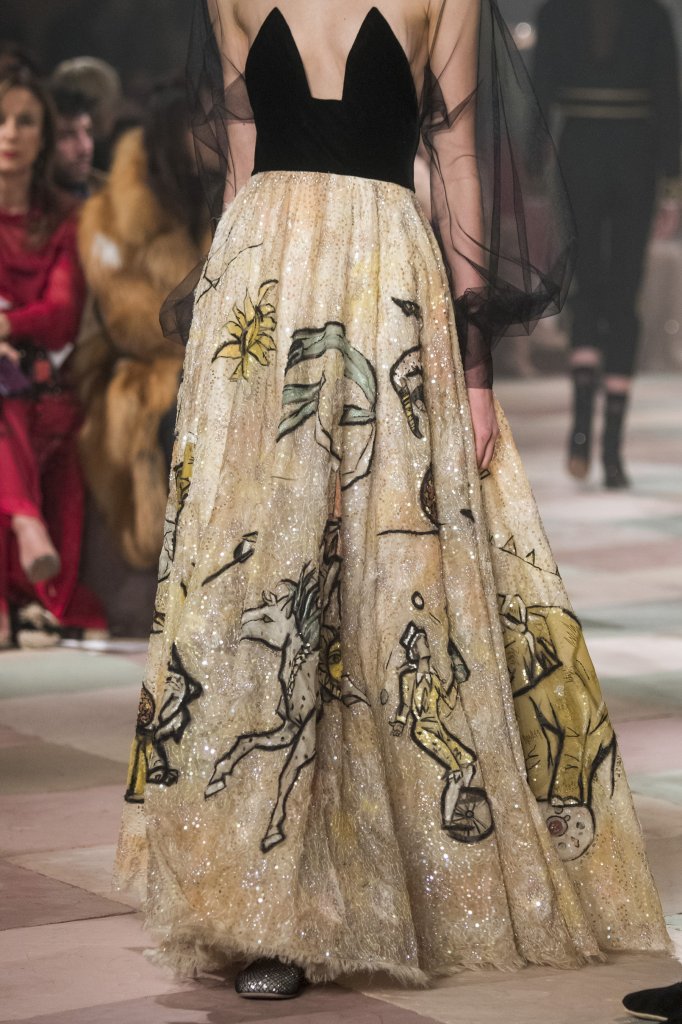 克里斯汀·迪奥 christian dior 2019春夏高级定制发布秀(细节)