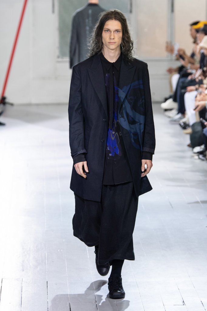 山本耀司 Yohji Yamamoto 2020春夏男装秀 - Paris Spring 2020