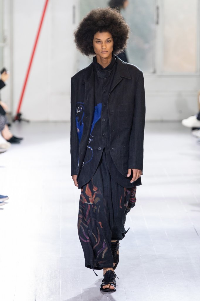 山本耀司 Yohji Yamamoto 2020春夏男装秀 - Paris Spring 2020