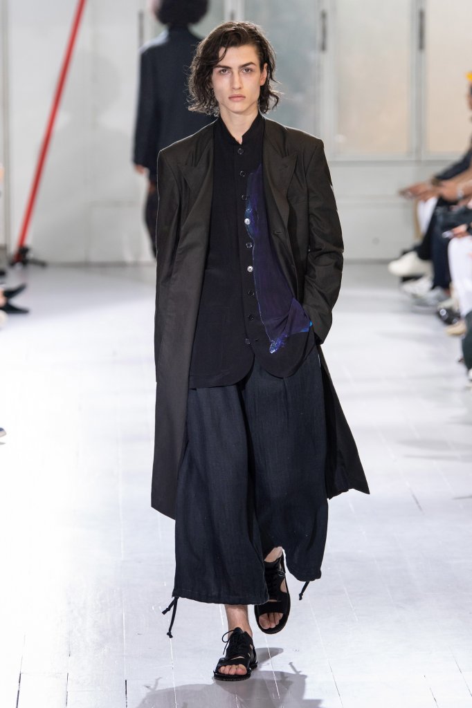 山本耀司 Yohji Yamamoto 2020春夏男装秀 - Paris Spring 2020