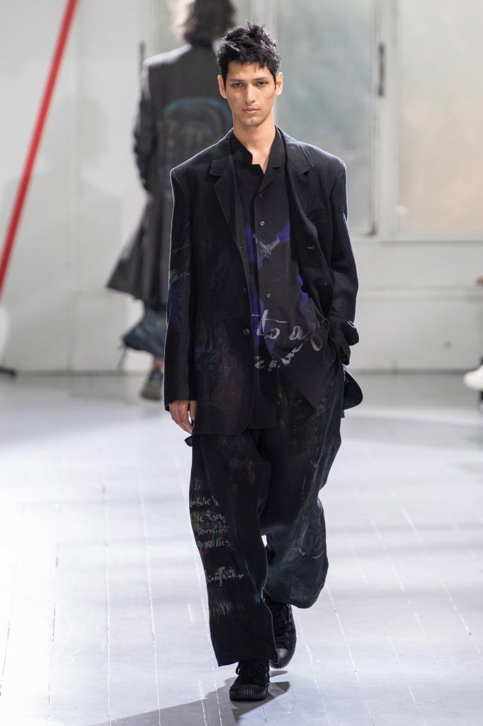 山本耀司 Yohji Yamamoto 2020春夏男装秀 - Paris Spring 2020