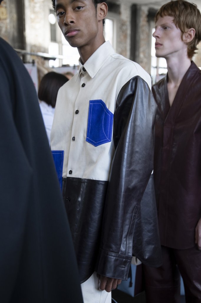 吉尔·桑德 Jil Sander 2020春夏男装秀(后台妆容) - Paris Spring 2020