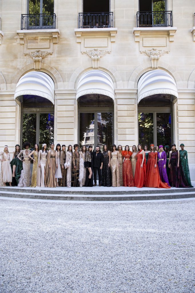 祖海·慕拉 Zuhair Murad 2019/20秋冬高级定制秀(后台妆容) - Paris Couture Fall 2019