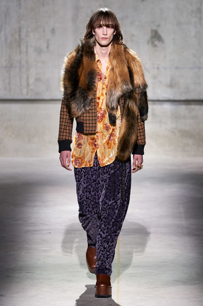 德赖斯·范诺顿 Dries Van Noten 2020/21秋冬男装秀 - Paris Fall 2020