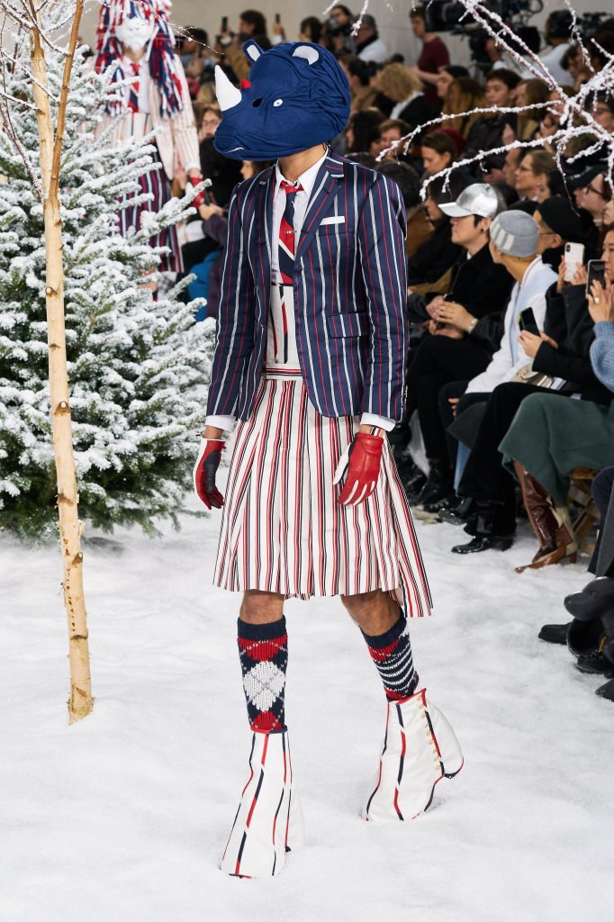 桑姆·布郎尼 Thom Browne 2020/21秋冬高级成衣秀 - Paris Fall 2020