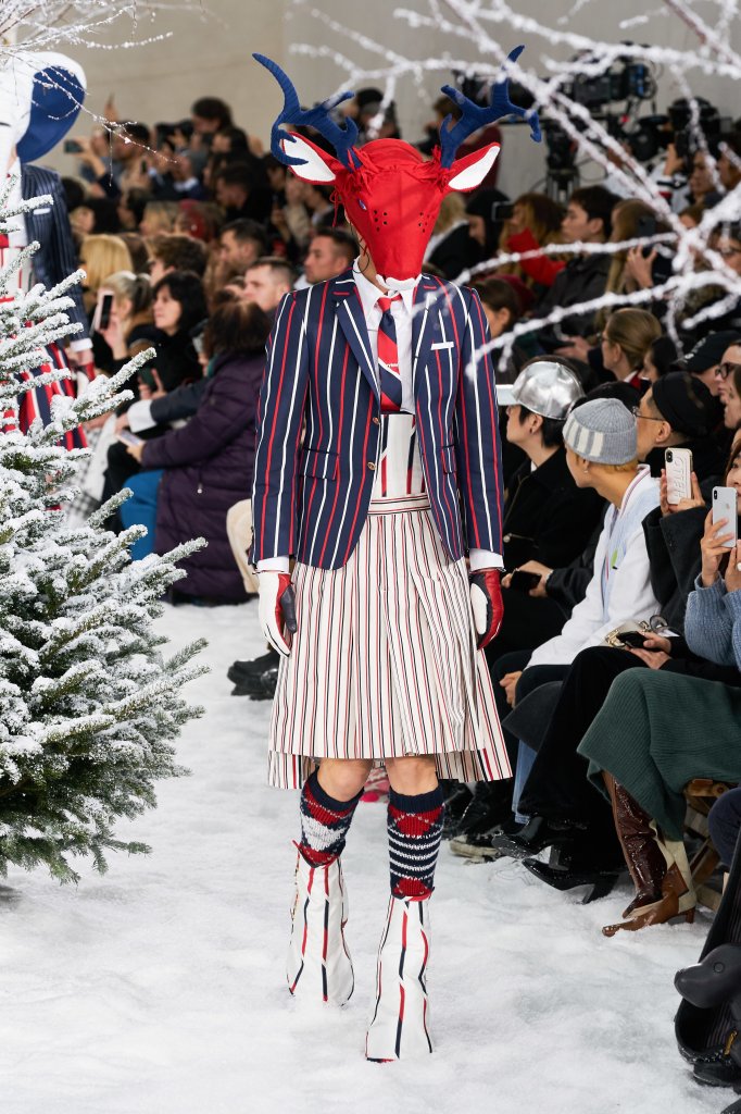 桑姆·布郎尼 Thom Browne 2020/21秋冬高级成衣秀 - Paris Fall 2020