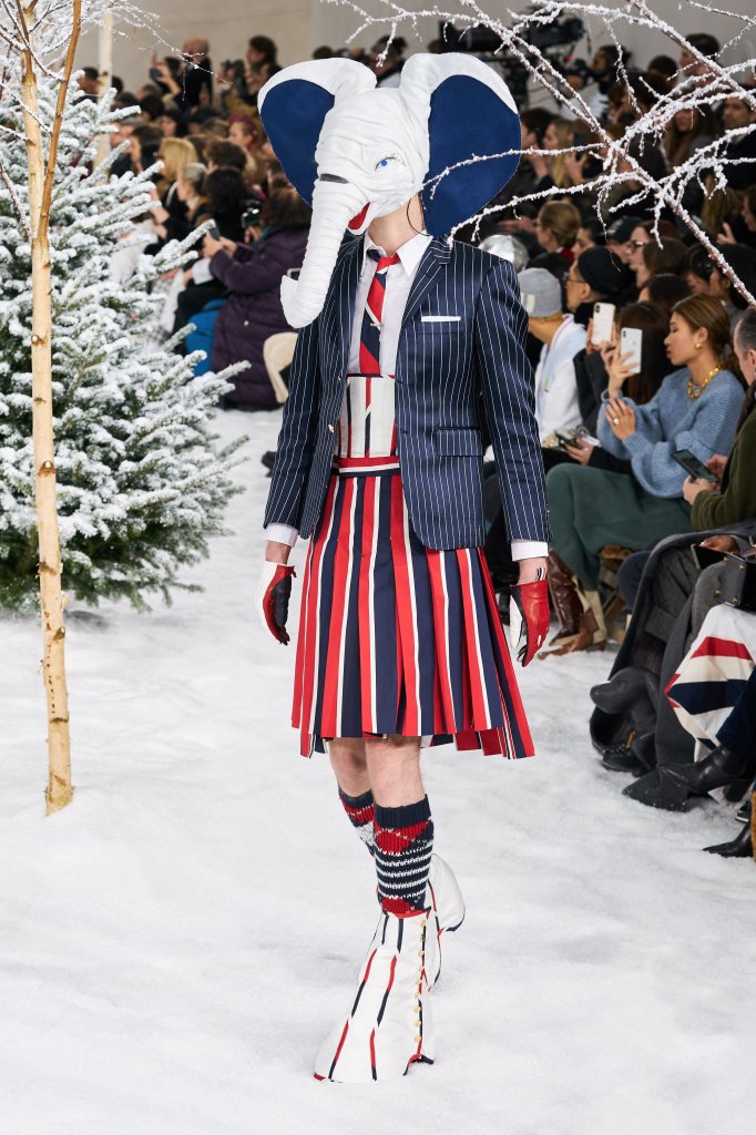 桑姆·布郎尼 Thom Browne 2020/21秋冬高级成衣秀 - Paris Fall 2020