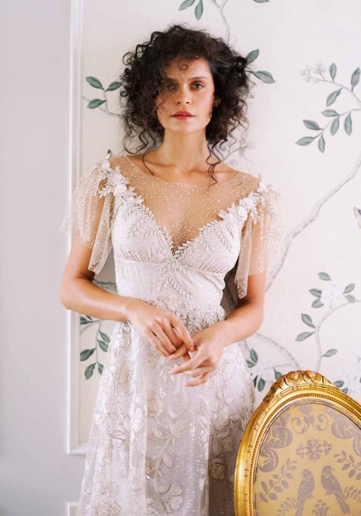 克莱尔·佩蒂伯恩 Claire Pettibone 2020/21秋冬婚纱礼服Lookbook