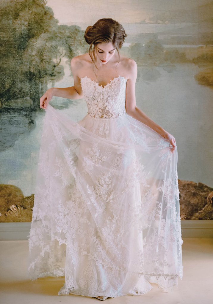 克莱尔·佩蒂伯恩 Claire Pettibone 2020春夏Timeless Bride婚纱礼服Lookbook