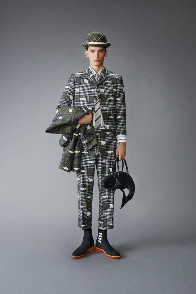 桑姆·布郎尼 Thom Browne 2021早秋男装Lookbook(Pre-Fall 2021)