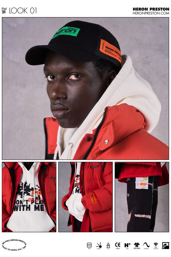 Heron Preston 2021/22秋冬男装Lookbook