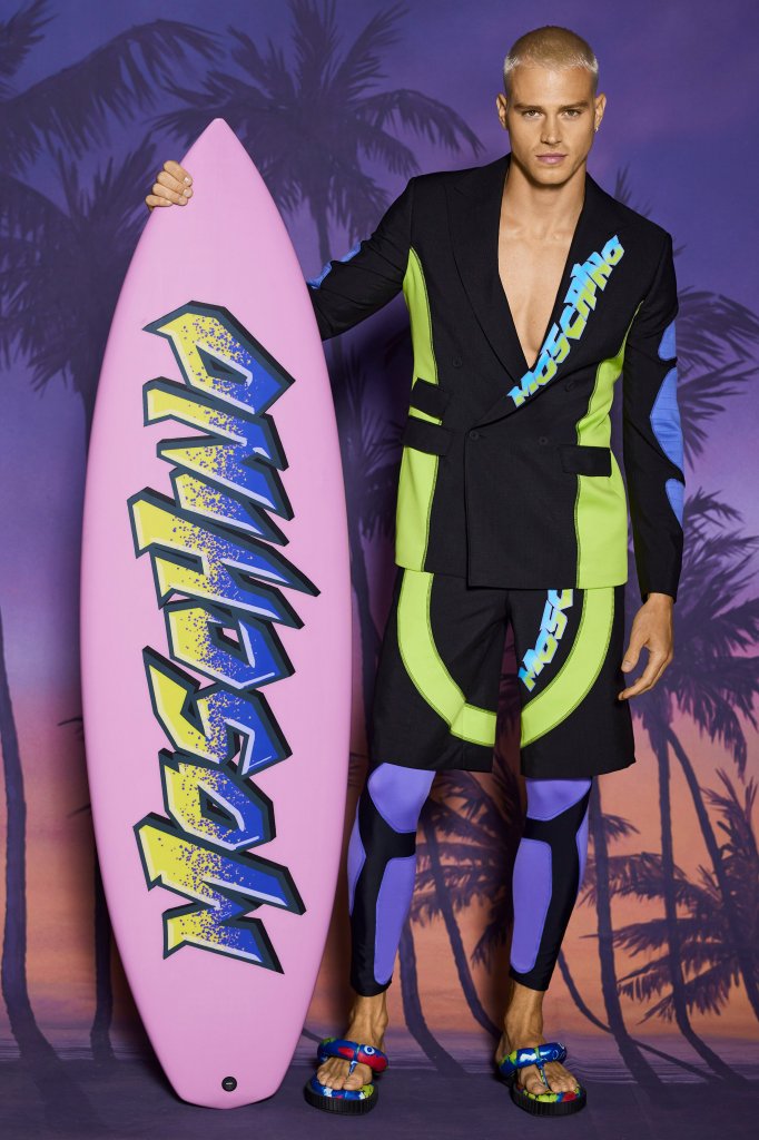 莫斯奇诺 Moschino 2022早春度假系列男装Lookbook - Resort 2022